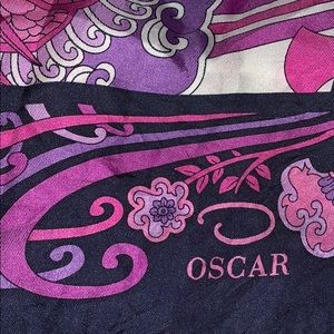 Oscar de la renta scarf